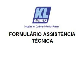 Formulário PDF assistência técnica — envio de relógio de ponto e equipamentos